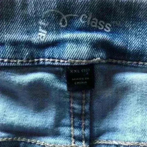 art class light blue denim shorts youth xxl youth 18 - Picture 3 of 5